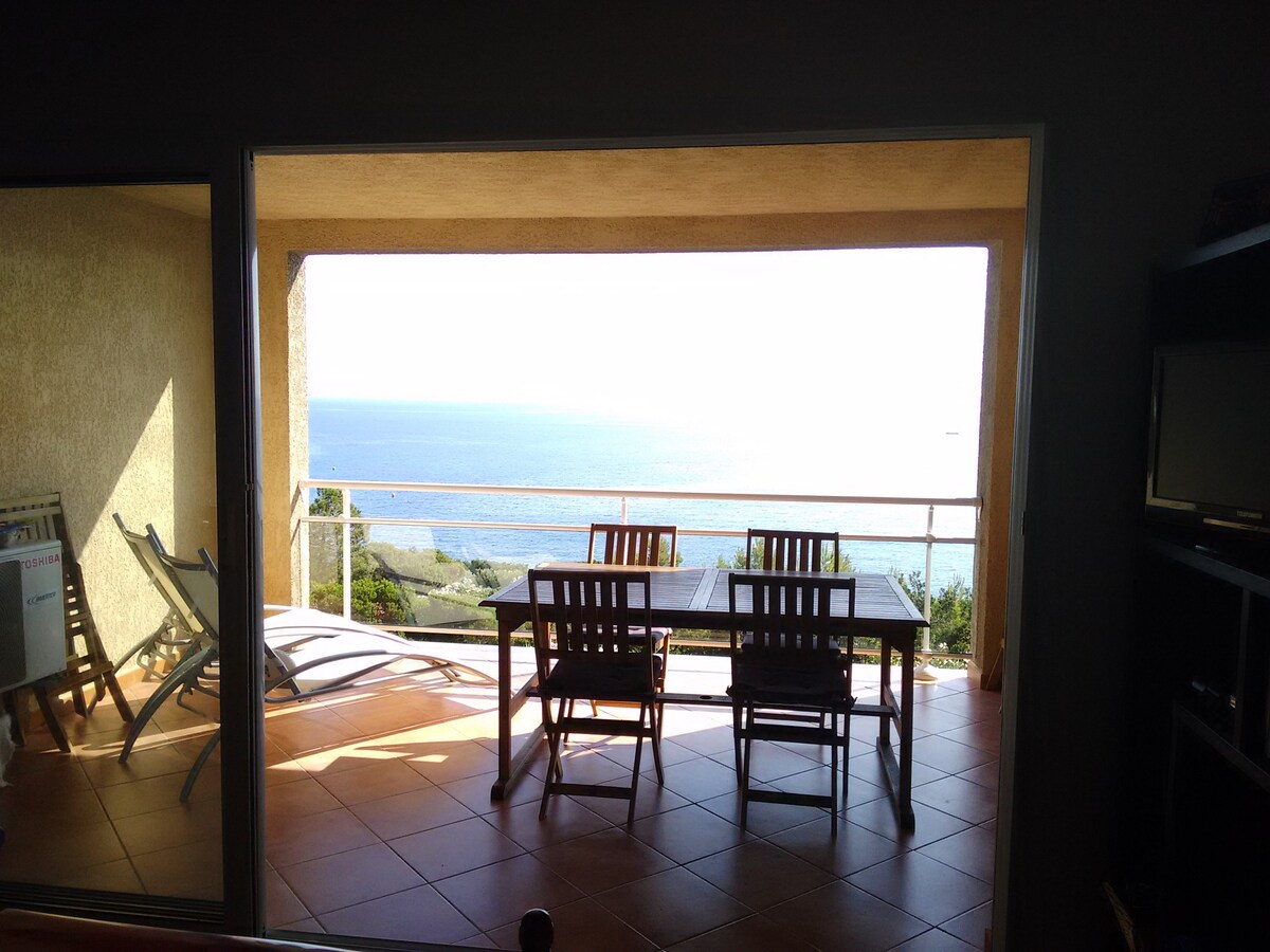 Cap Corse海滨和海景