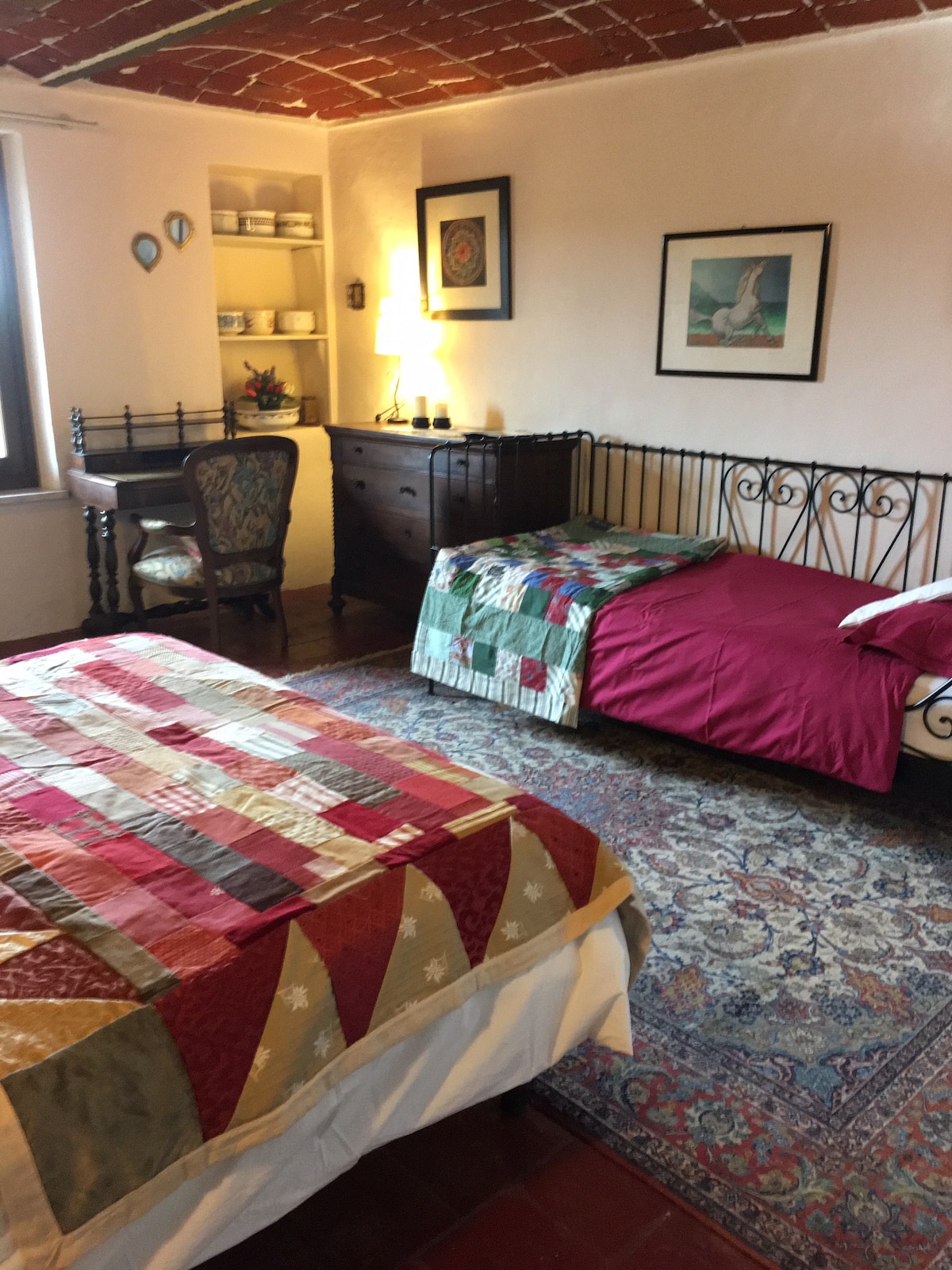 b&B Cascina dei Levrieri的独立房间