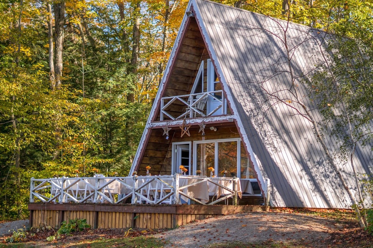 Up The Creek A-Frame Cottage