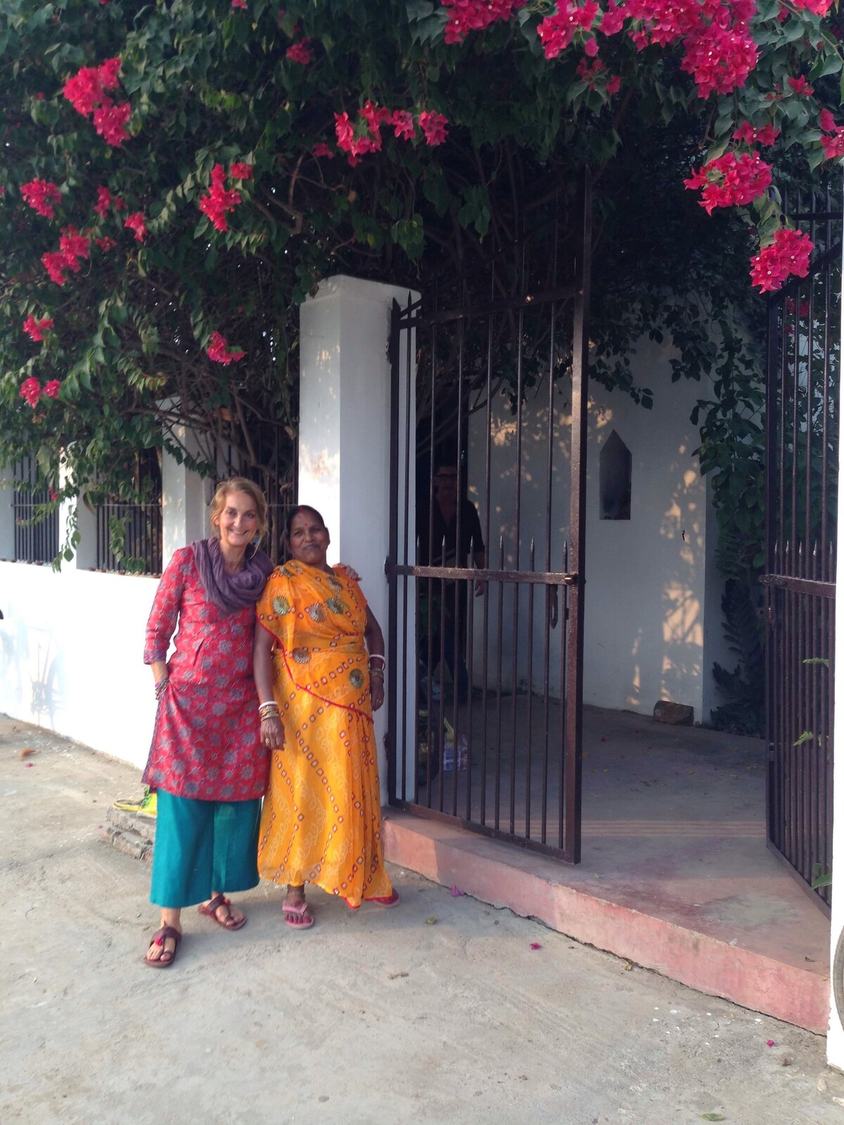 Bodhgaya ，花园中的Shantidevi ashram房间