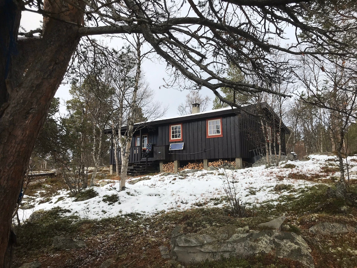 Tufsingdalen的小屋。绝佳的远足区域