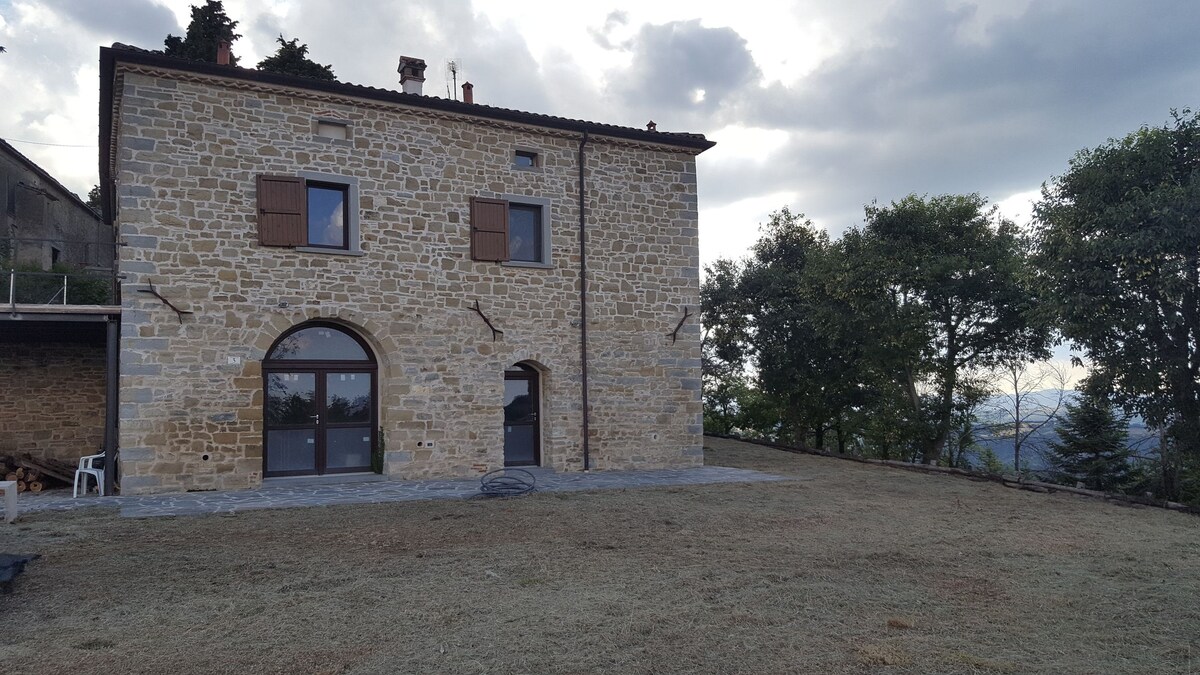 Casale di Santa Maria, Camino di San Francesco.