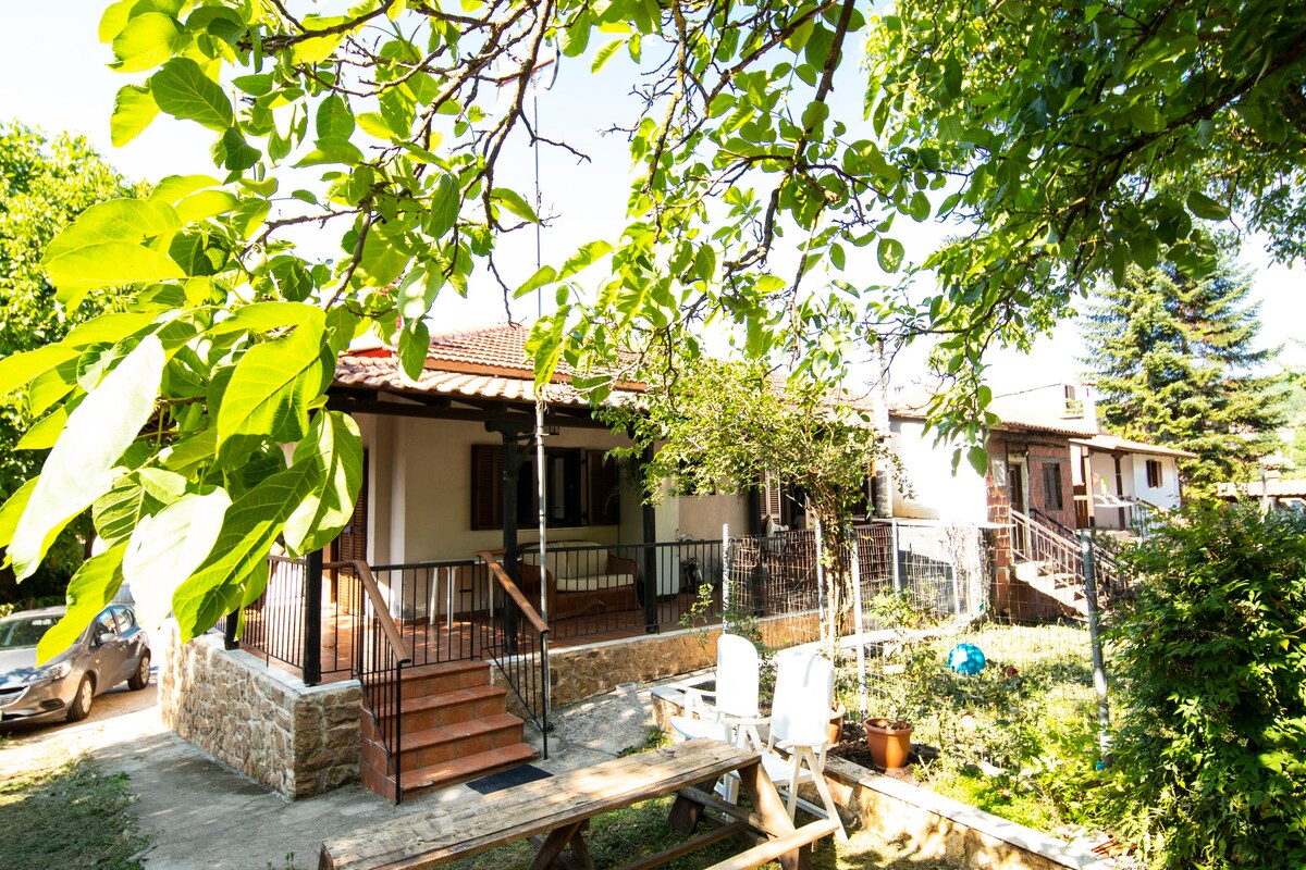 Traditional House with view of the mountains