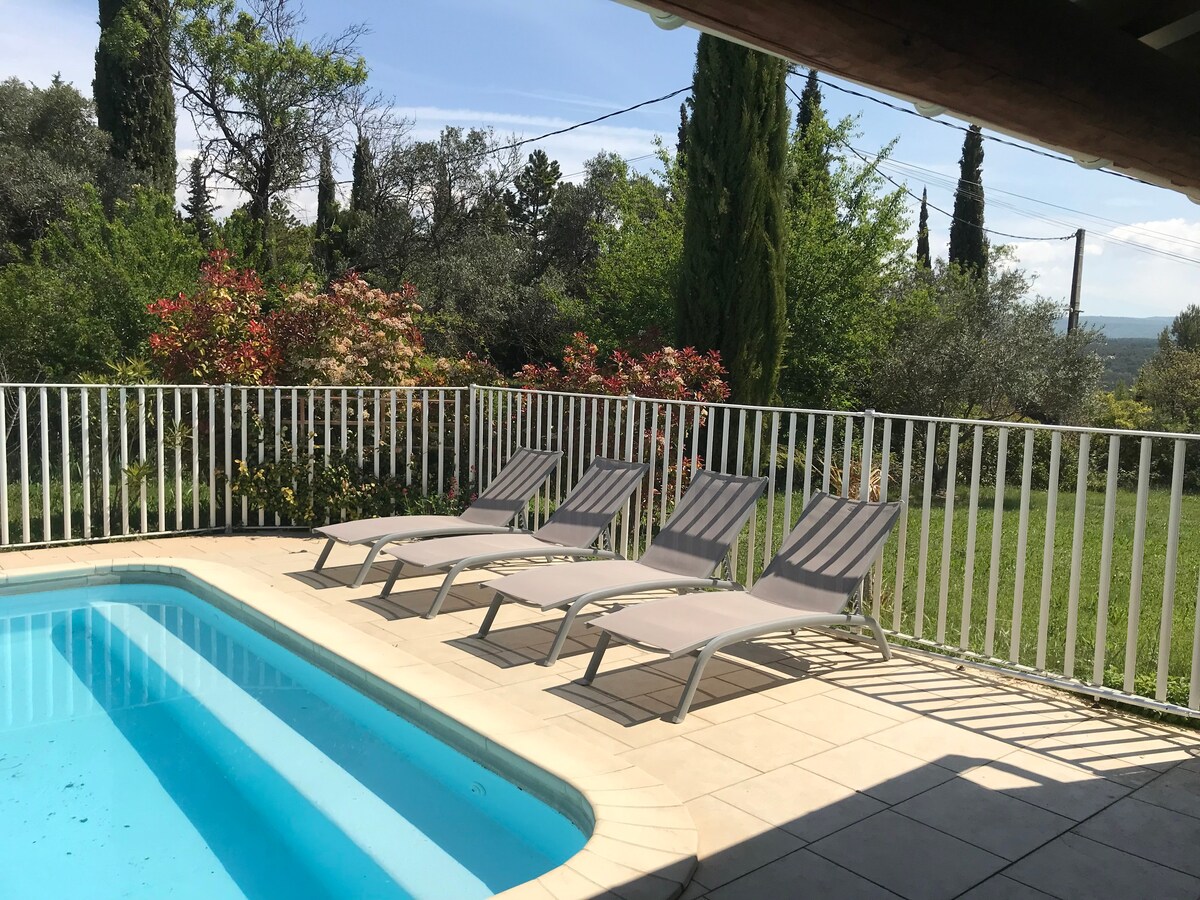 Villa Provence piscine parc du Ventoux