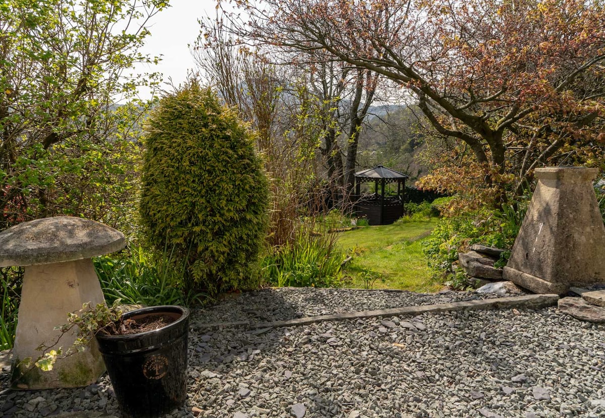 5* Shepherds Hut in Betws-y-coed - mountain views