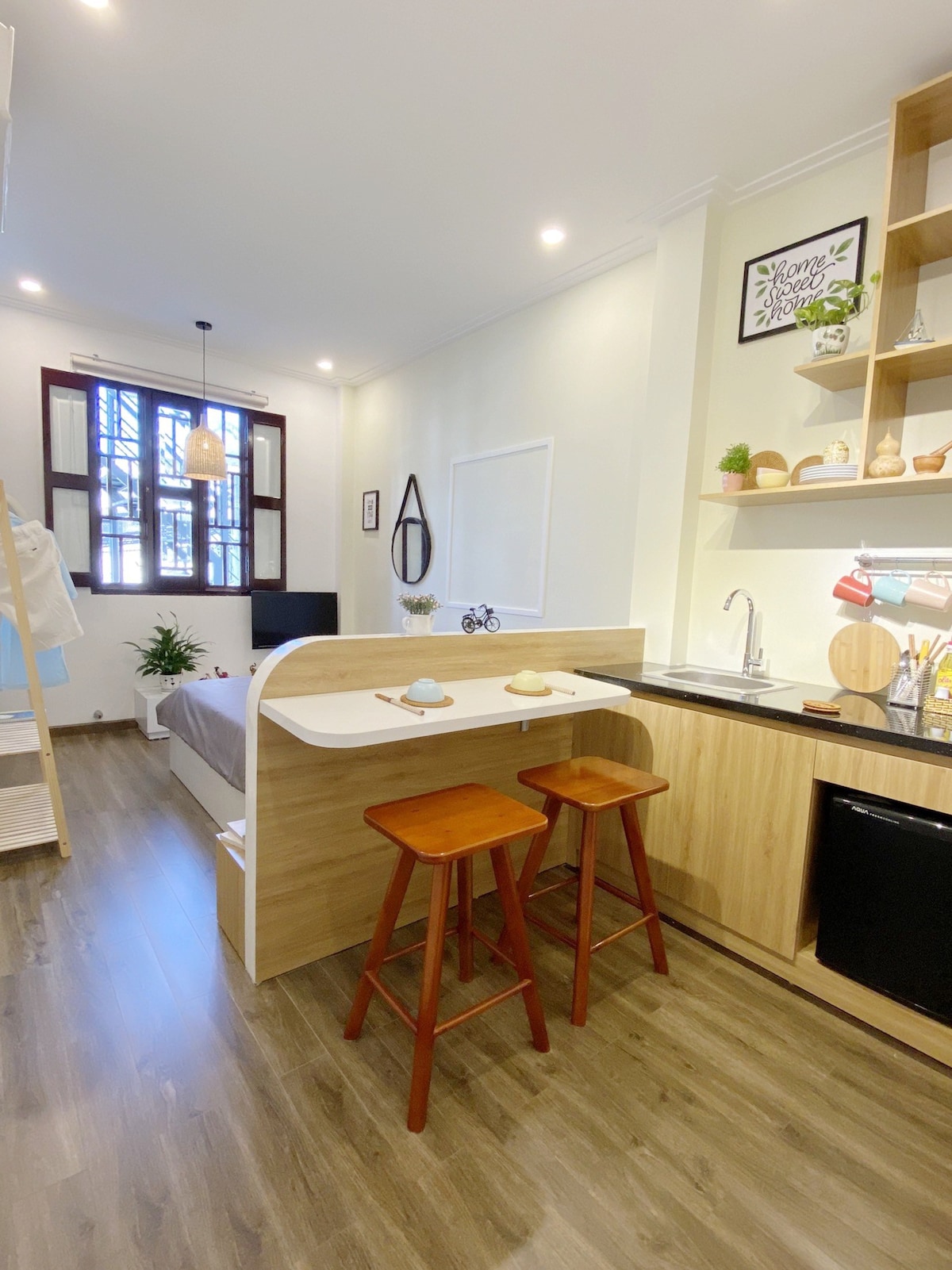 Quynh Anh House -舒适的整个公寓，距离海滩1 - 50米