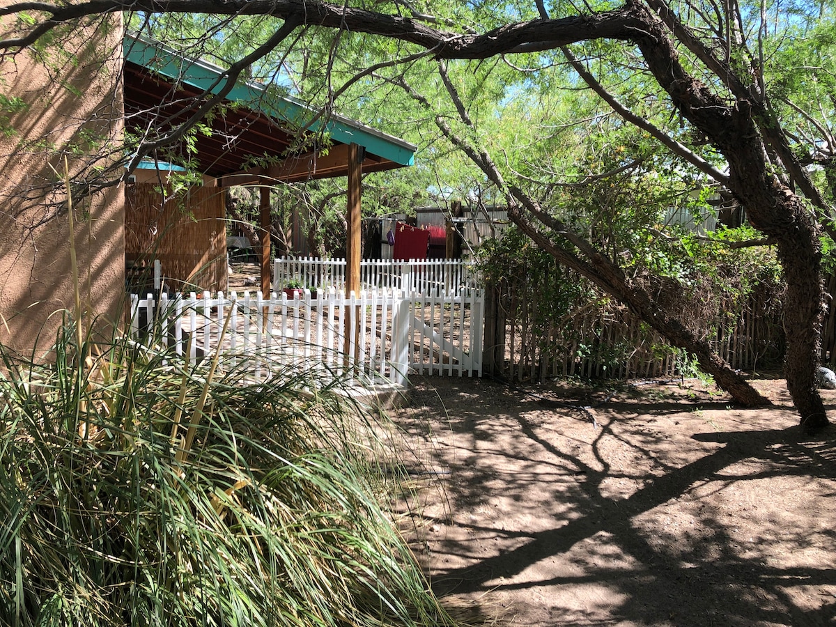 Natural hot springs at The Garden Casita