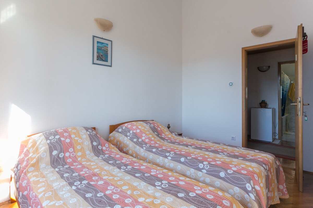 带独立卫生间和空调的双床客房(2)