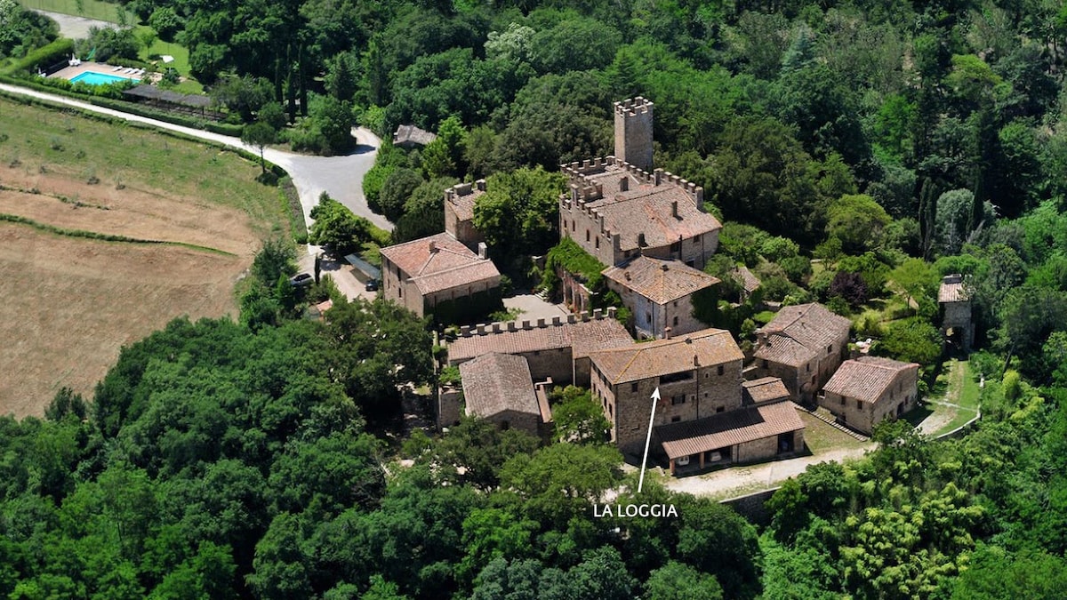 蒙塔尔托城堡（ Castello di Montalto ） - The Loggia