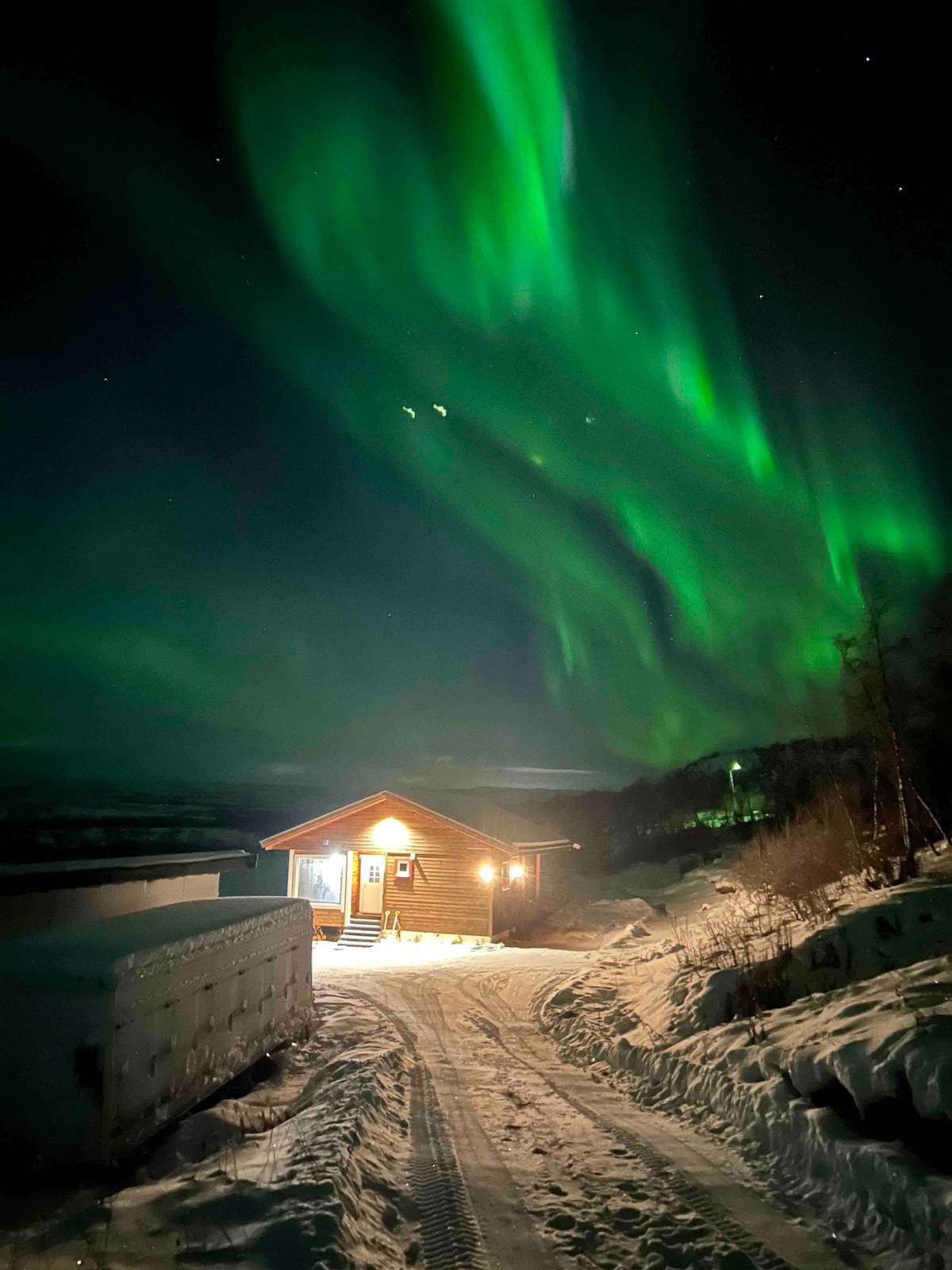 Lite avsidesliggende hus helt for deg selv