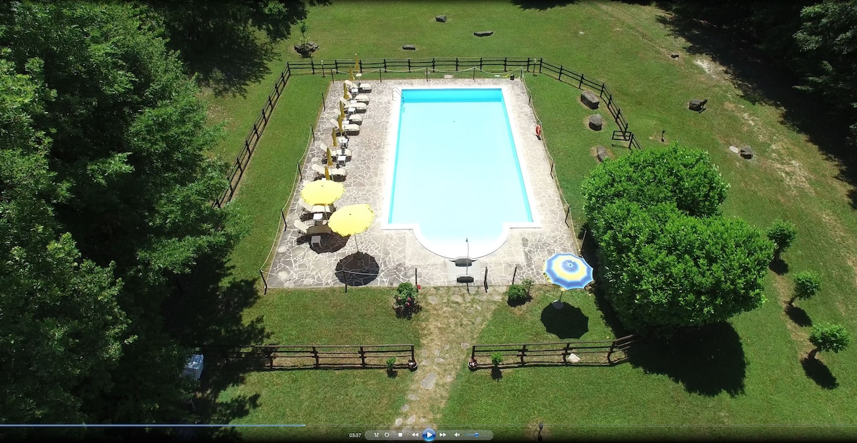 Villa nel verde con piscina