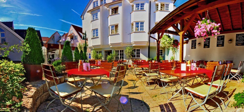 Hotel-Restaurant-Biergarten Gasthof zum Ochsen ， （ Ehingen/Donau ） ，双人房标准， 18-20km ，最多2人