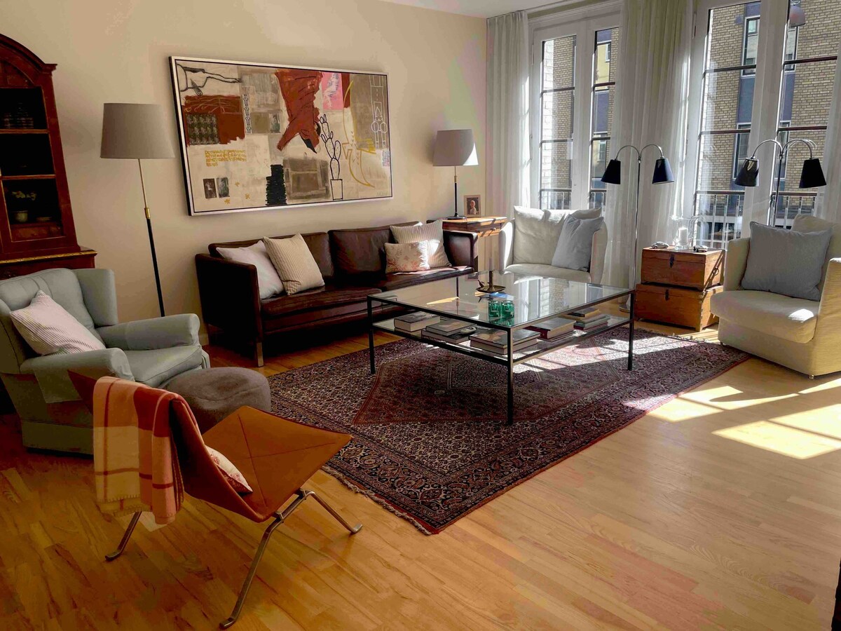 Spacious luxury apartment in Copenhagen