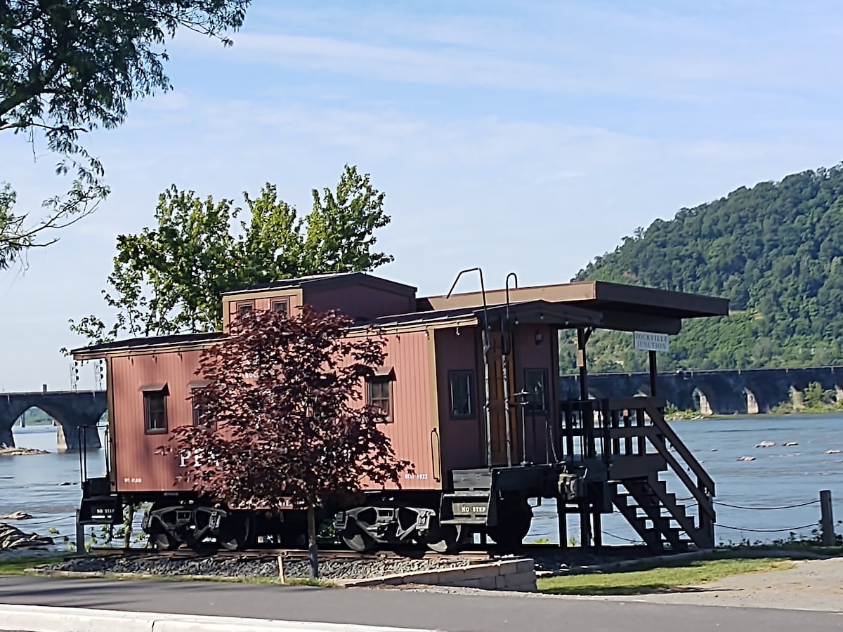 Rocky the Caboose at Fort Hunter Park