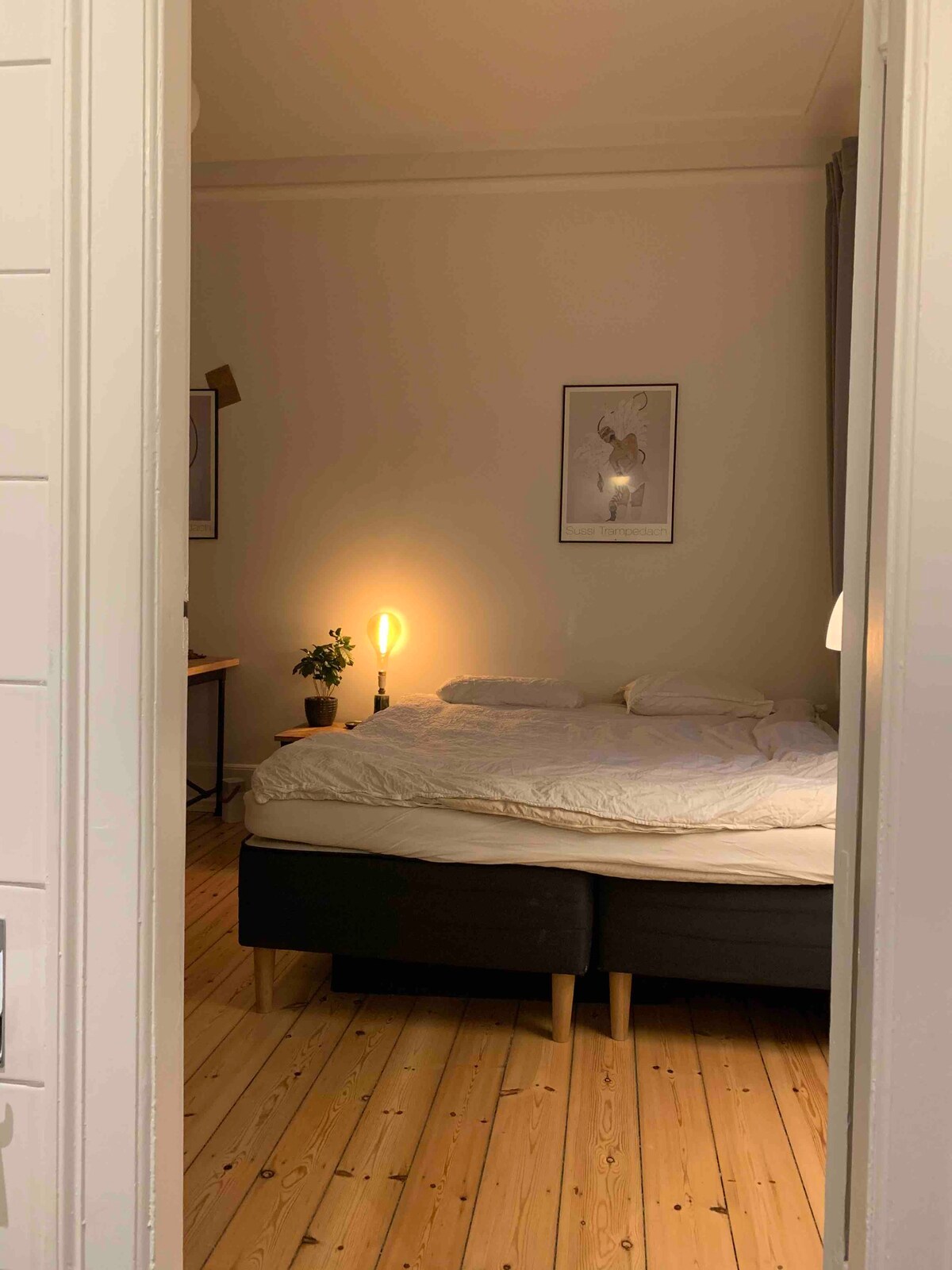 哥本哈根市中心带独立浴室的房间