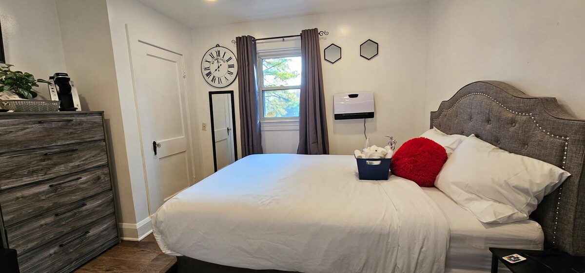 独立房间，宽敞舒适，可欣赏大自然景观，靠近巴尔的摩