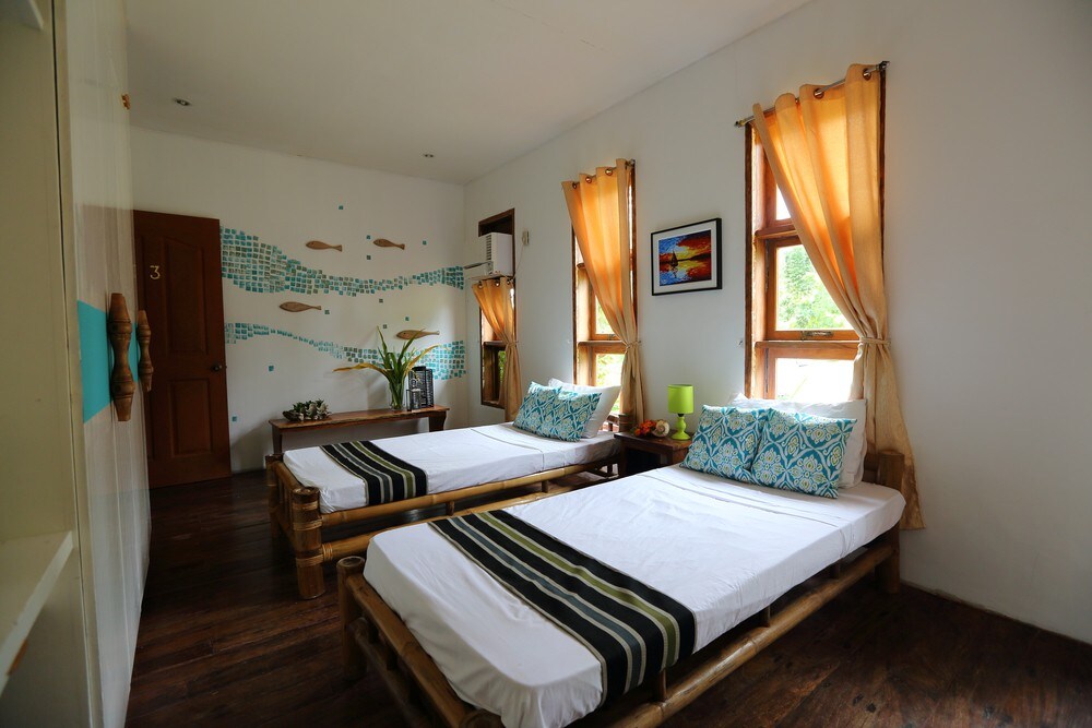 Ocean-themed Bedroom in a Homey Bed & Breakfast