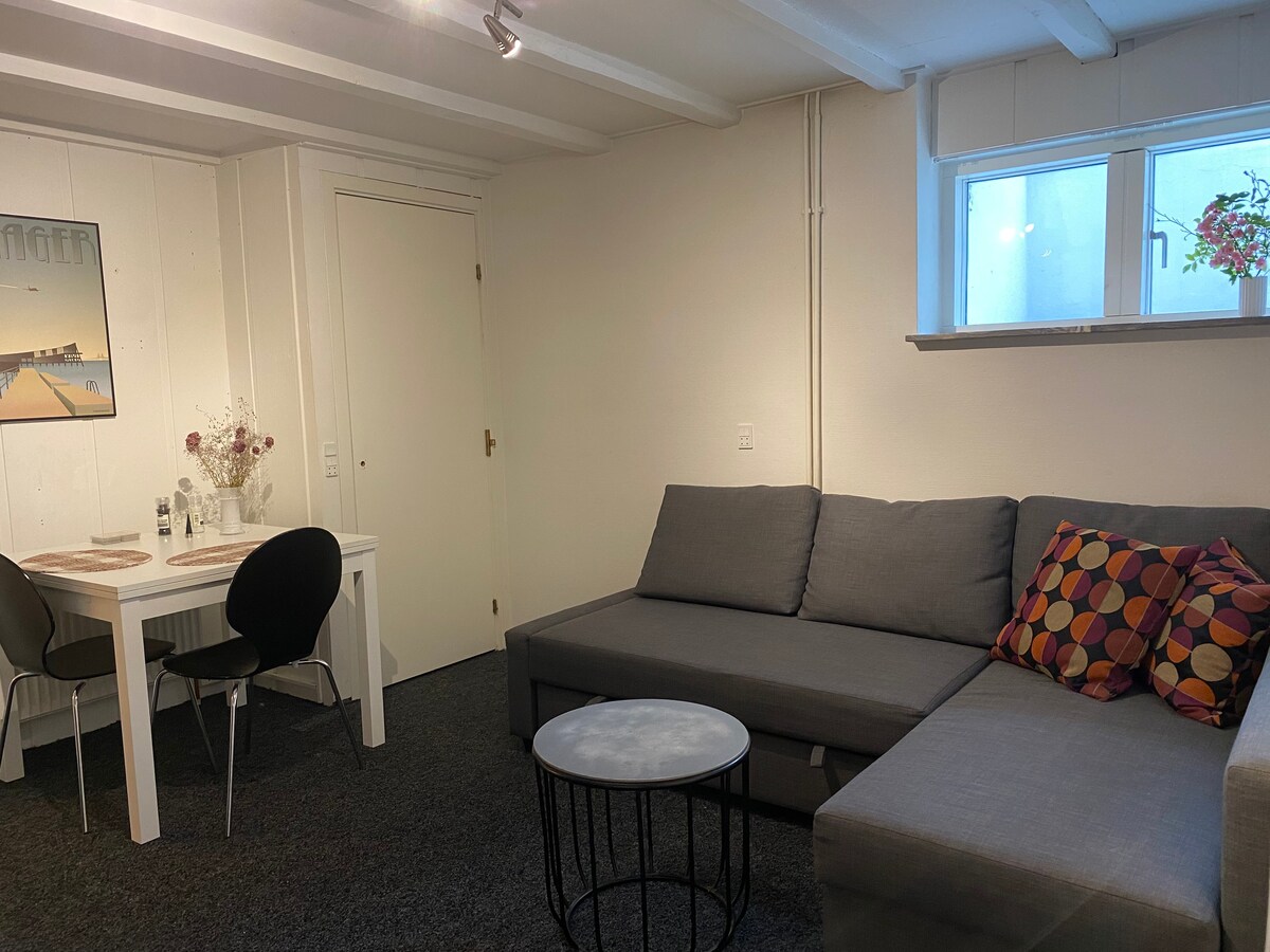 Cosy basement apartment in Dragør