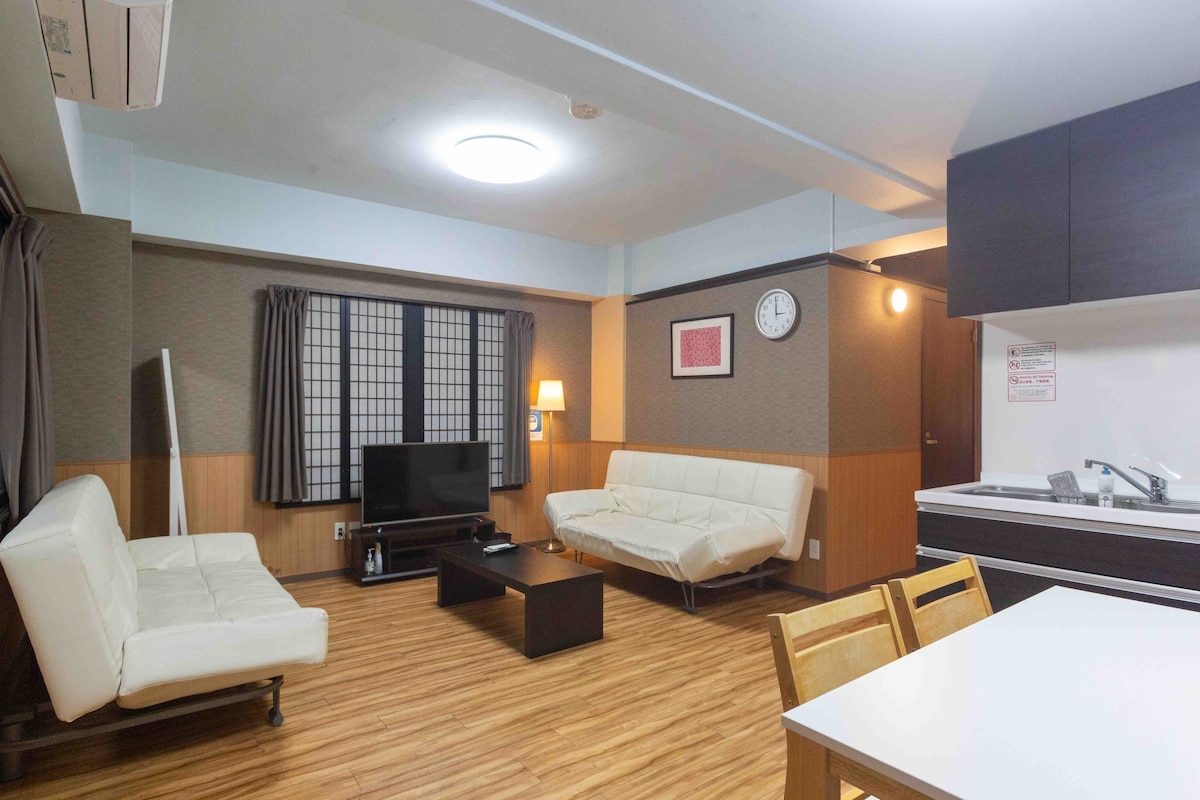 上野2楼大型公寓【60平方米】3间卧室/无线网络