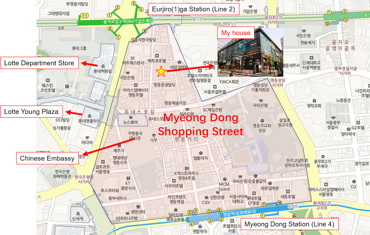 NICE - Myong-Dong Center. 明洞中心 0 SEC