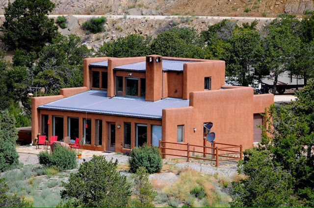 Sangre de Cristo Mountain home