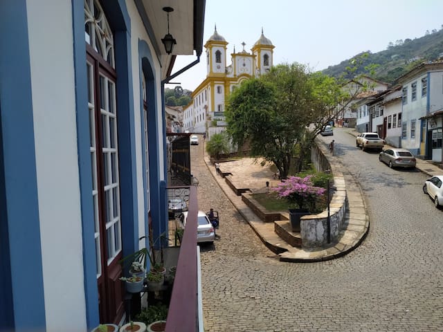 欧鲁普雷图(Ouro Preto)的民宿