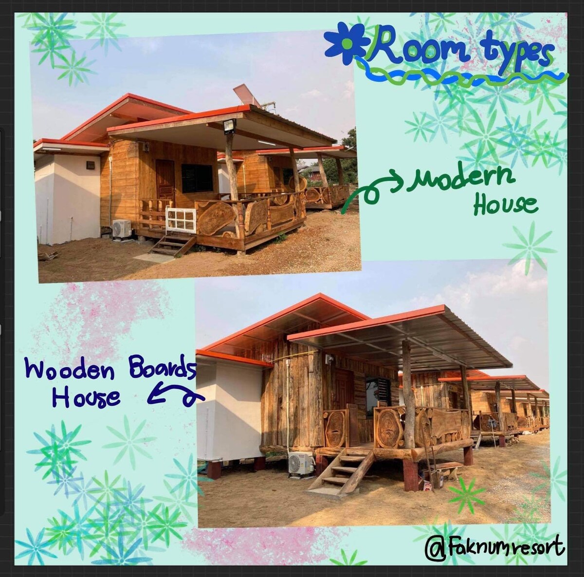 Maetum Phayao的微型住宅