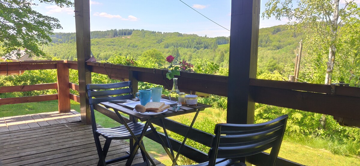 Chambre privée au calme au cœur du Morvan