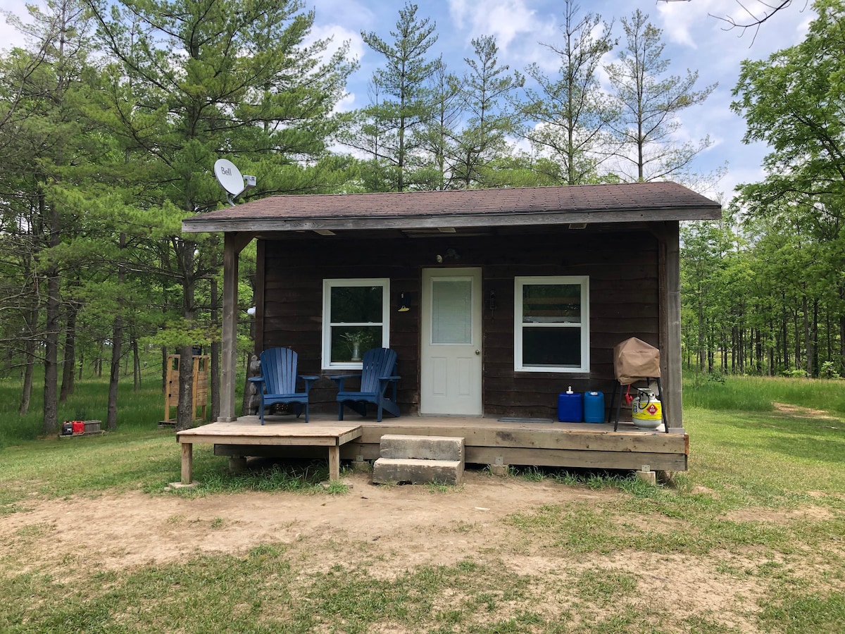 偏远农场环境私密小屋