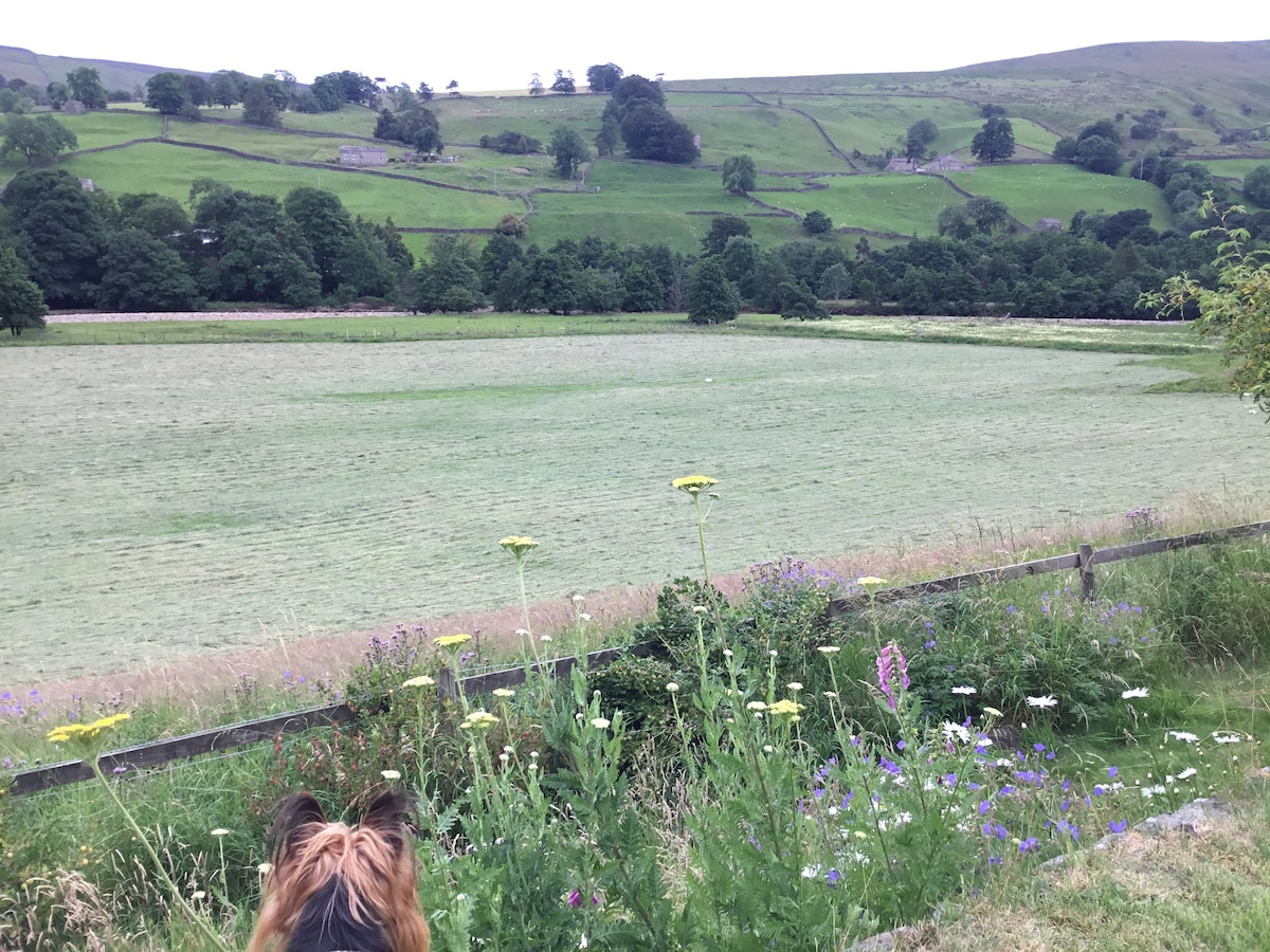 Swallows Byre, amazing views, cosy, warm