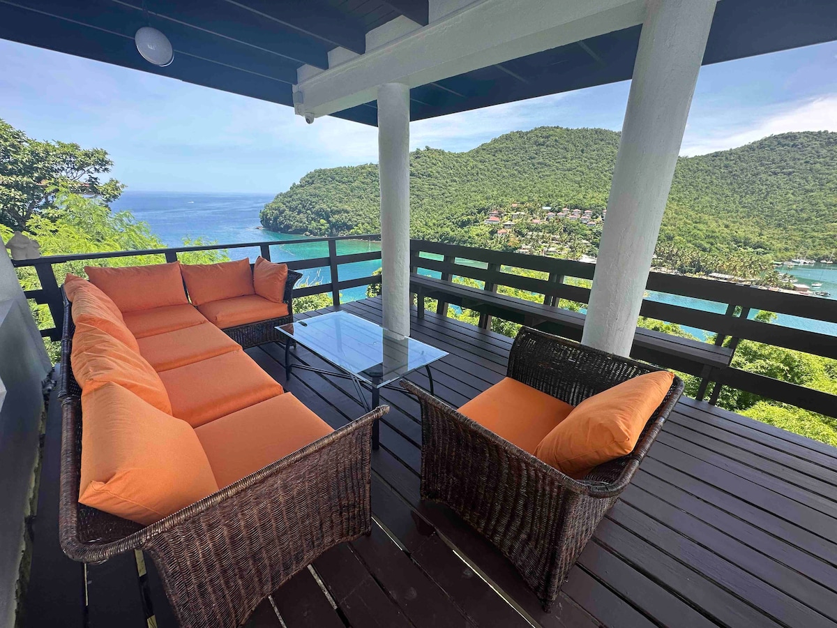 VILLA BLUE MAHO-MARIGOT BAY, ST.LUCIA