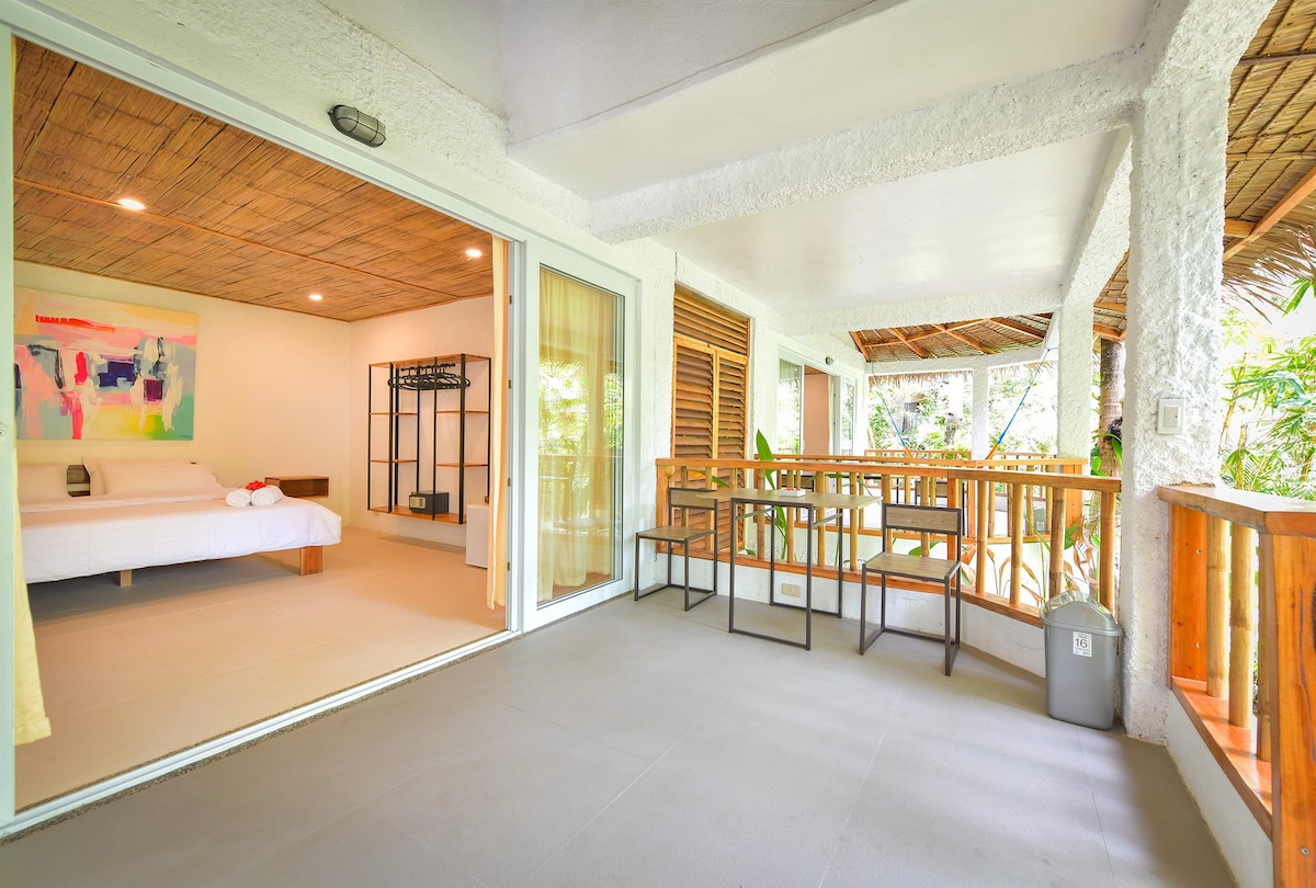 Ac1 - Bamboo Bungalows Rest House by white beach