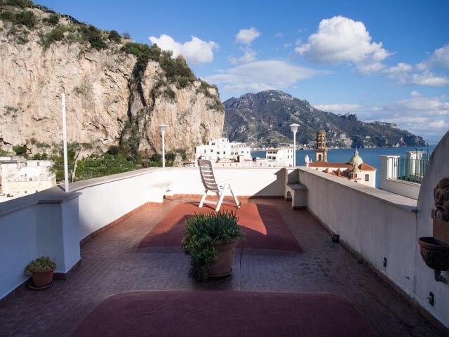 Casa Almagio -阿马尔菲海岸-露台和海景