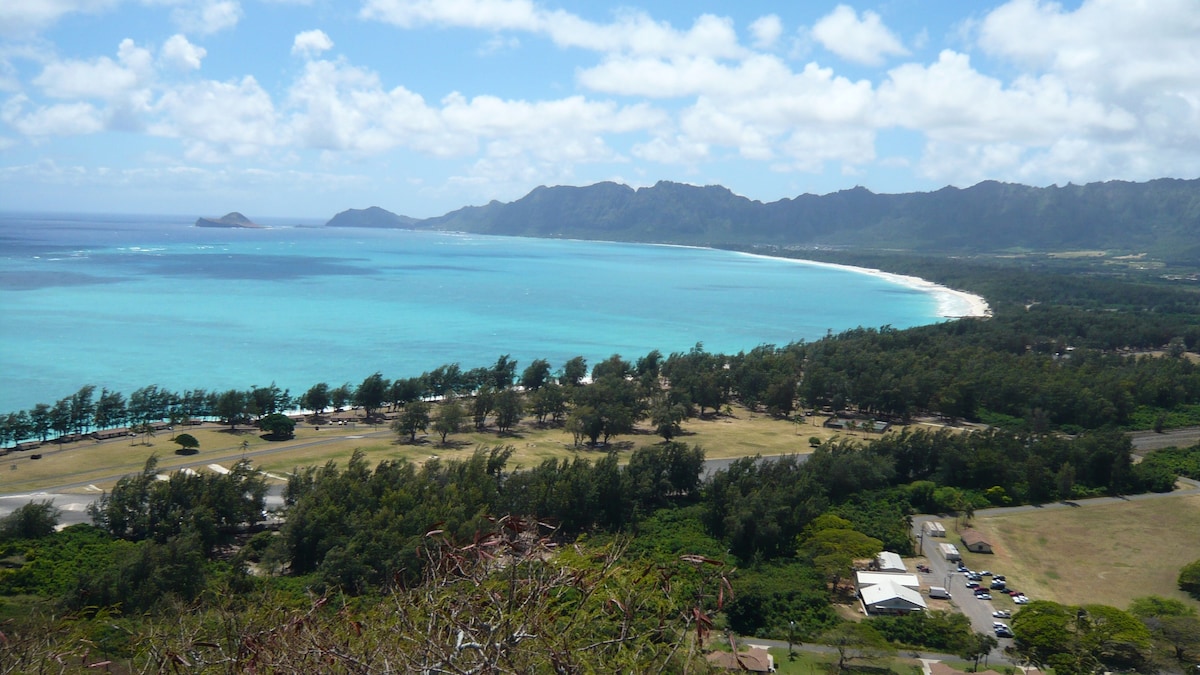 3卧室Waimanalo海滨小屋