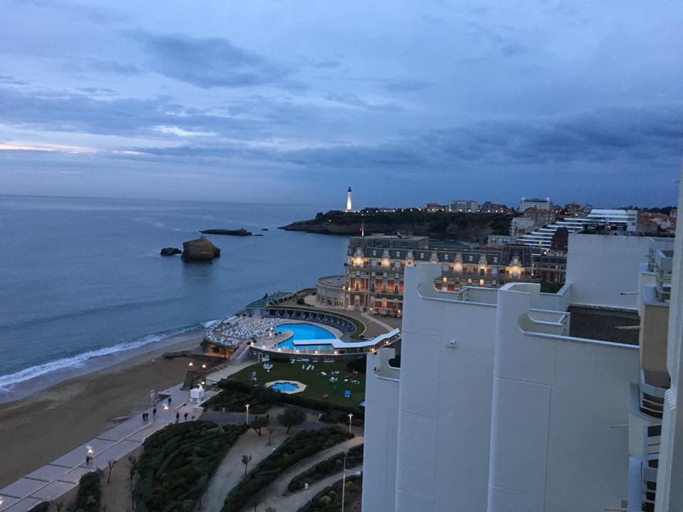 海景单间公寓，位于海滩脚下， BIARRITZ 912