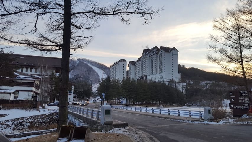 Daegwalnyeong-myeon, Pyeongchang-gun的民宿