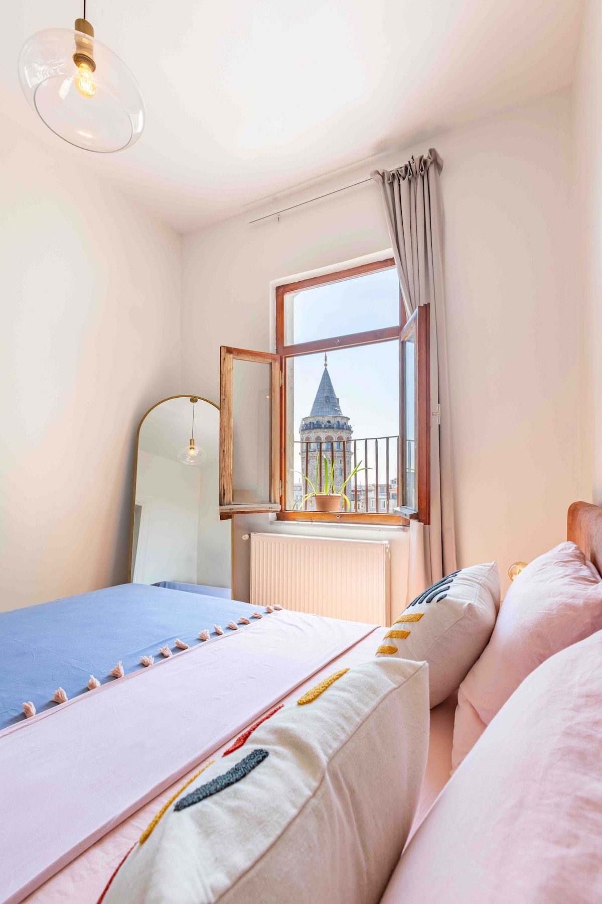 Dreamy Galata Tower景观公寓， 2卧室，空调， Netflix