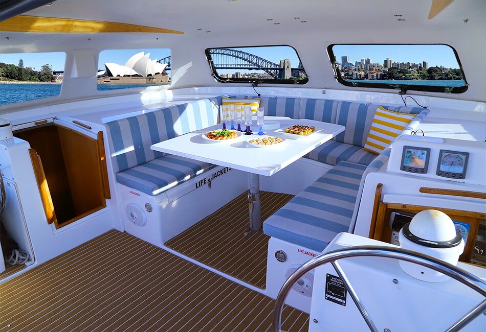 悉尼港口的豪华游艇