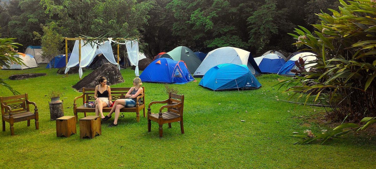 Velinn露营Ilhabela -露营的空间