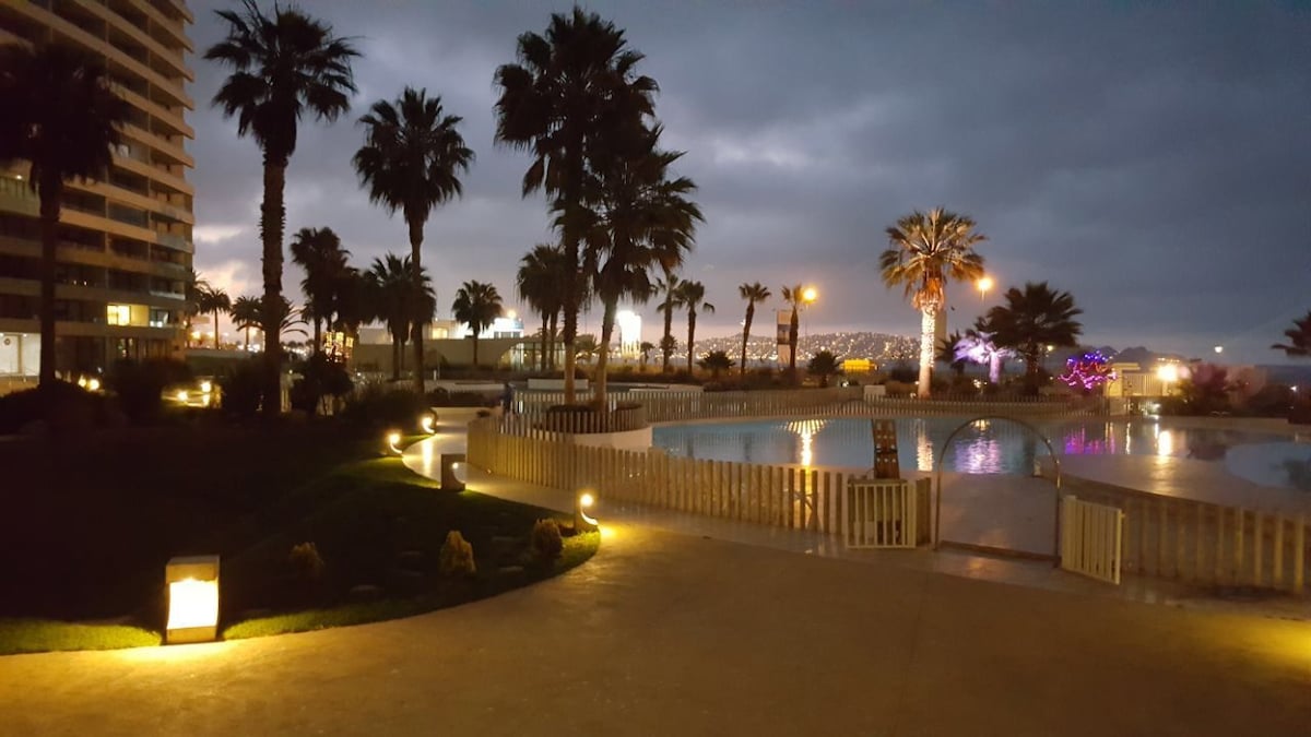 Hermoso Depto Jardin del Mar con Vista Libre