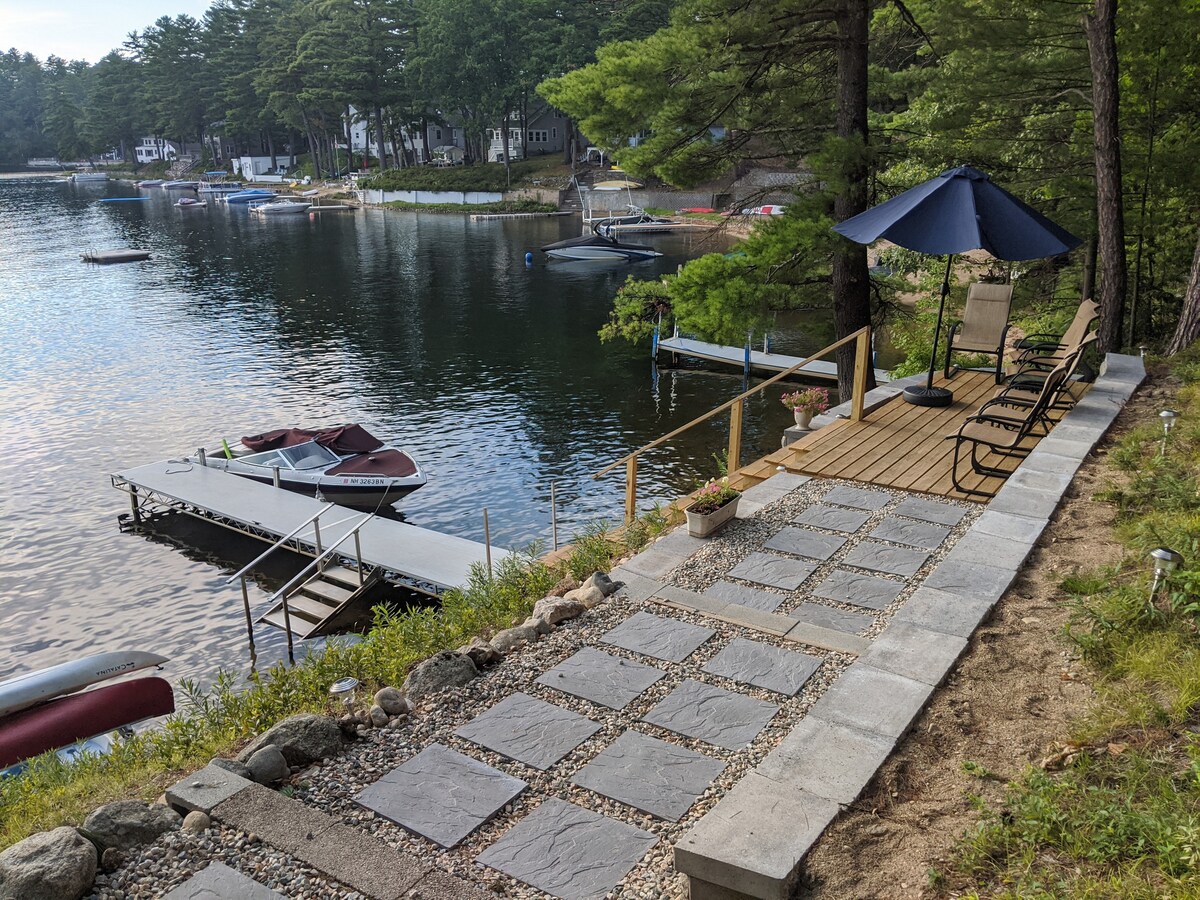 Mousam Lake Camp with Boats