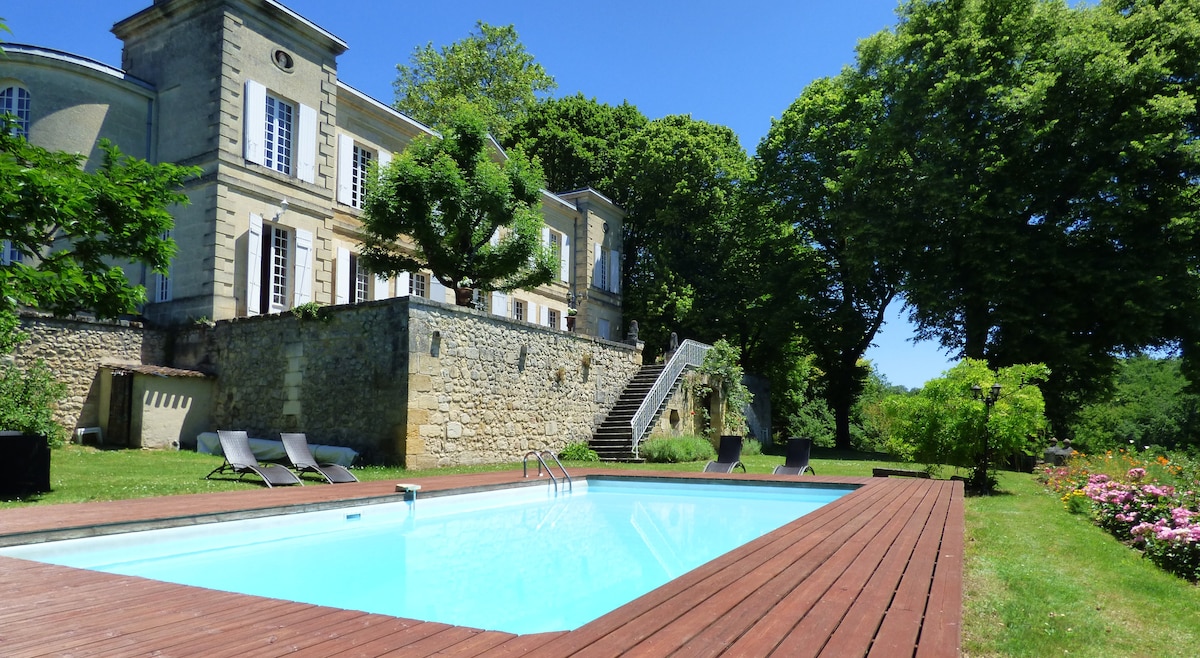 Château Lamothe de Haux, Bordeaux Vineyard.