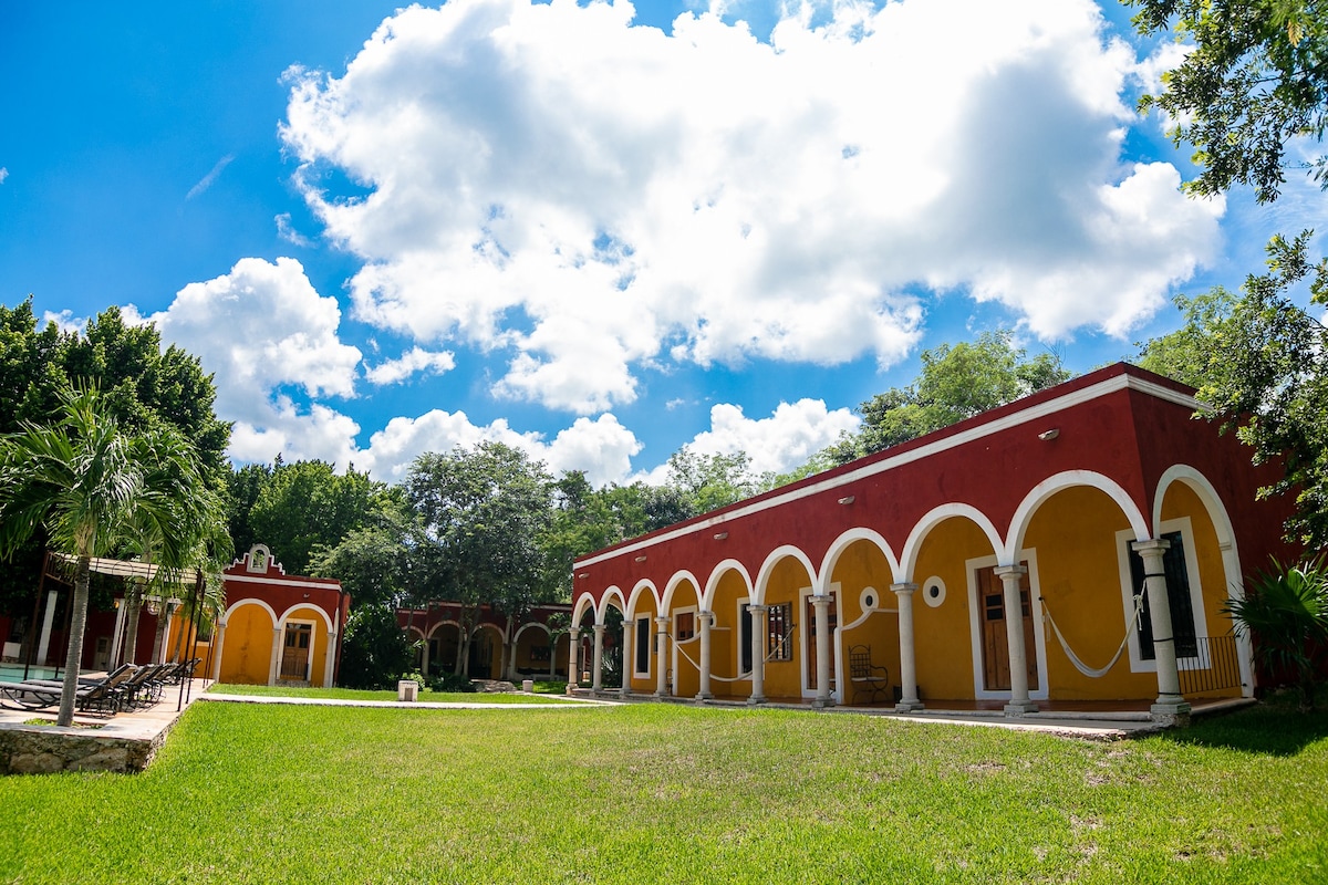 Deluxe Room at Exclusive Yucatecan Hacienda