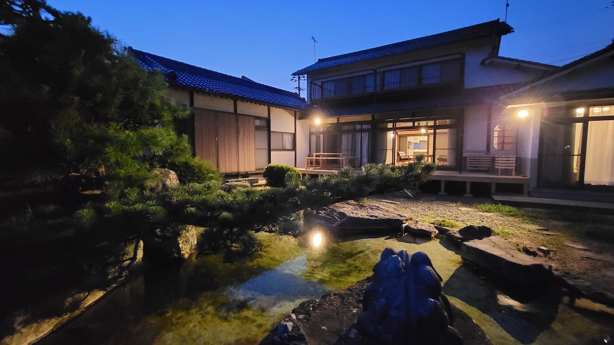 每天仅限1对私人空间古老的独立房屋风格的私人小屋，带花园Tokei