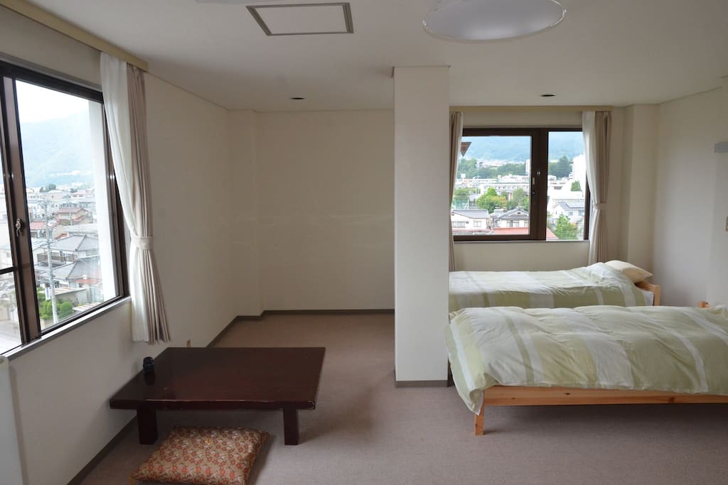 Private room with twin beds in Ueda - 上田市的