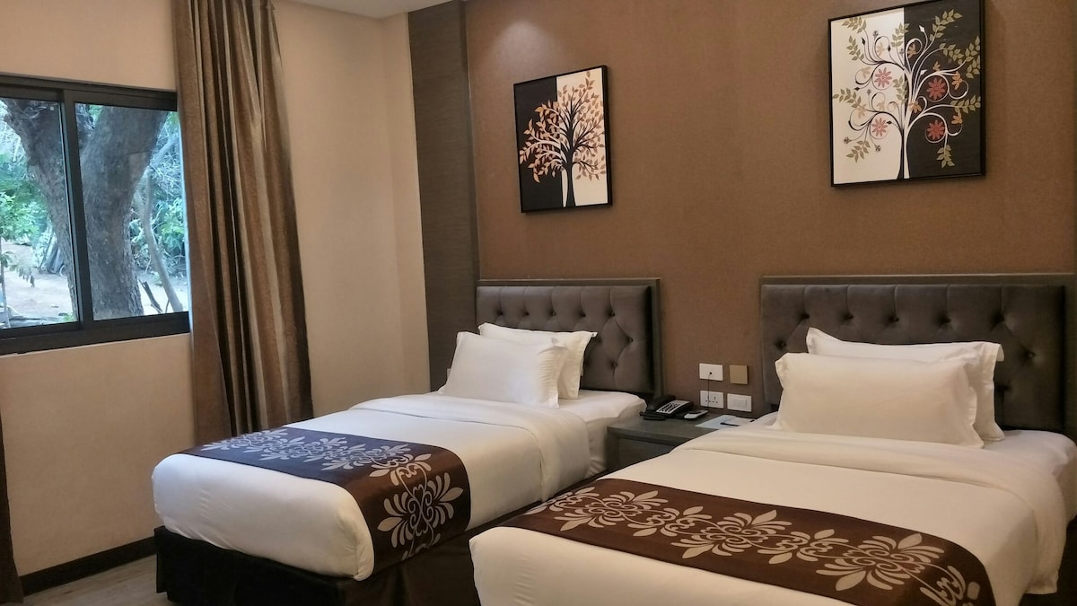 Vienna hotel 3 山景双床房(standard room double bed)