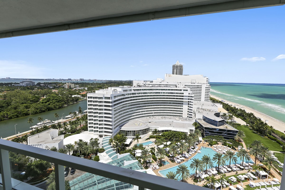 Fontainebleau Beautiful Ocean View Jr Suite