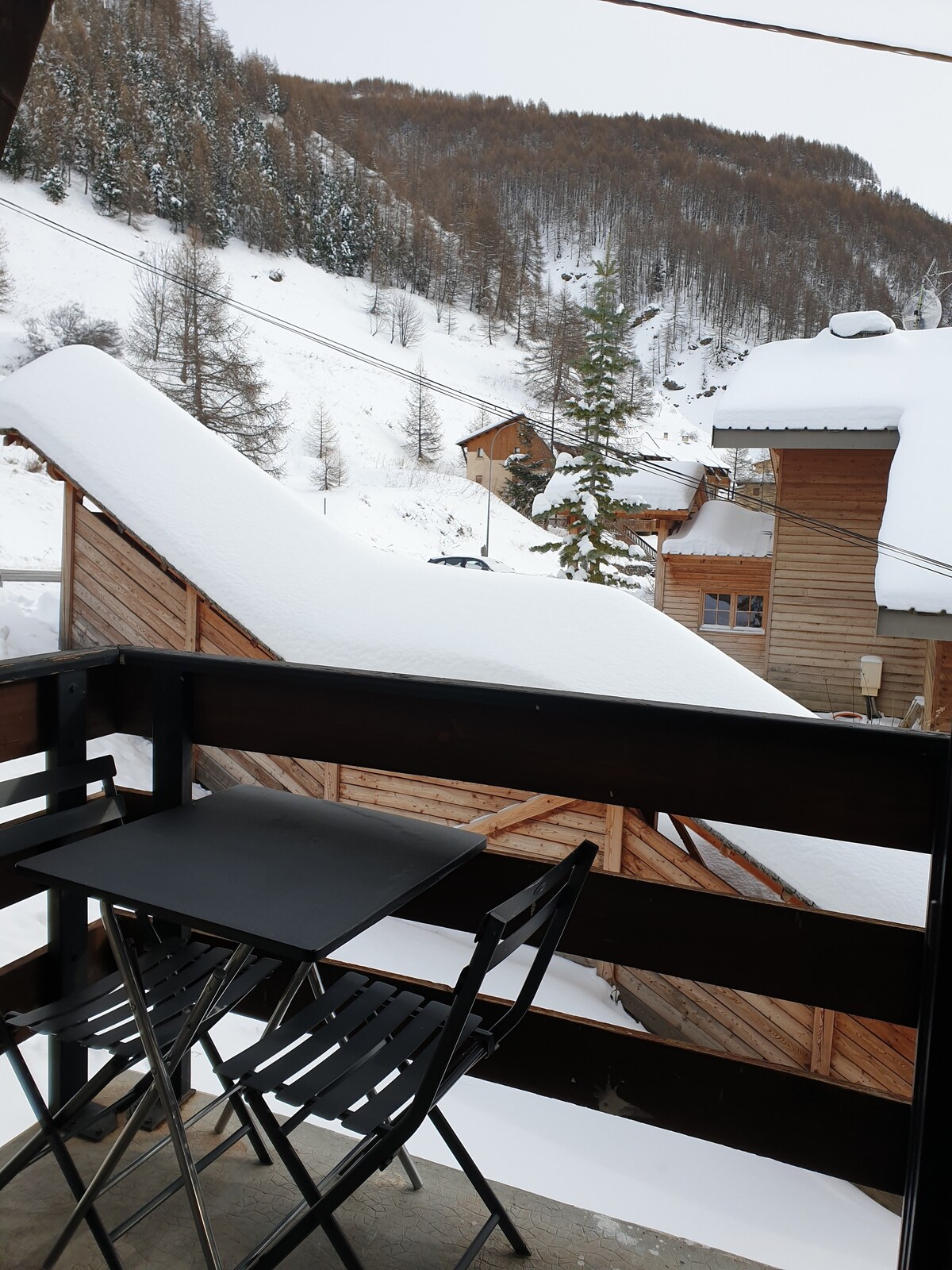 Appartement avec cheminée La Foux d'Allos .