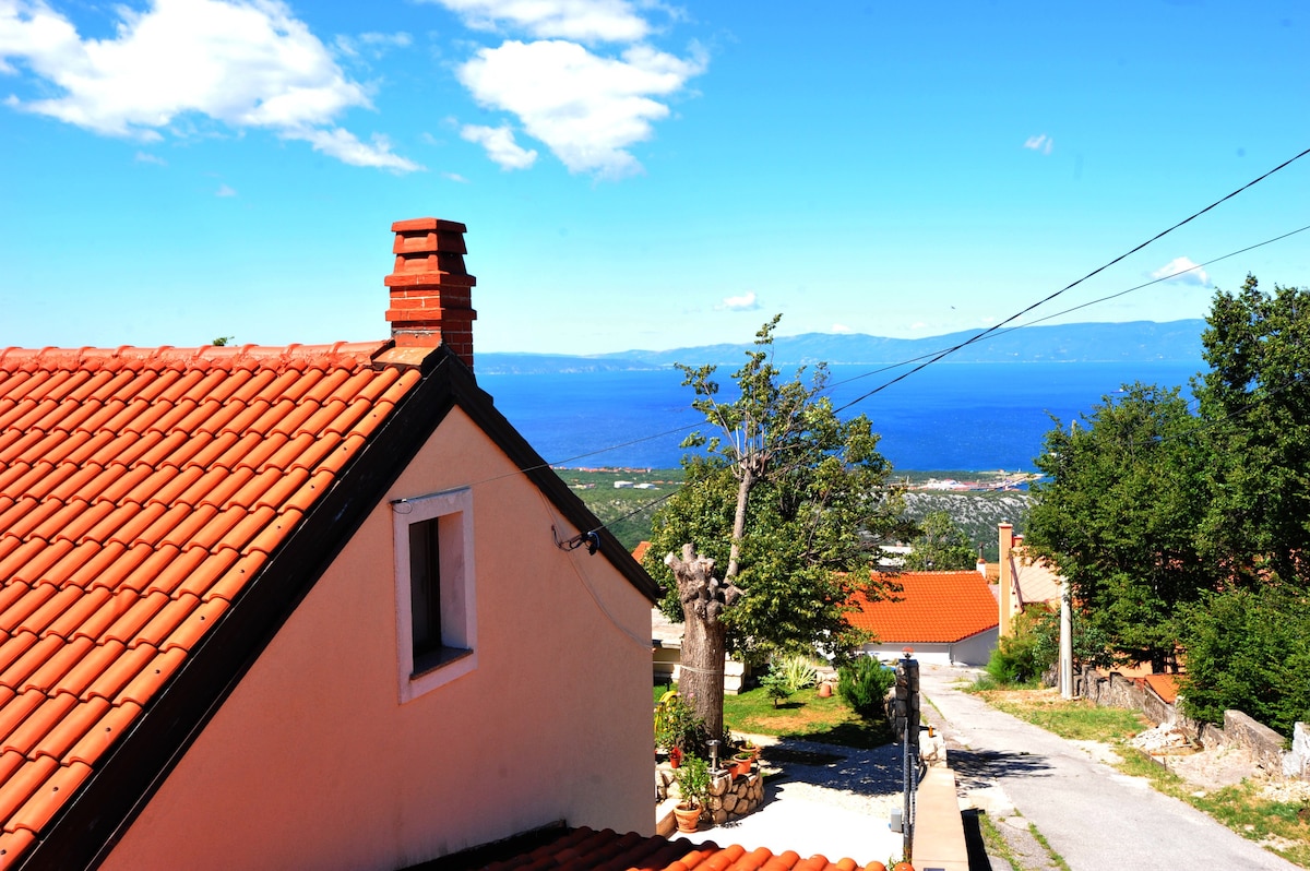 An apartment with an amazing see view