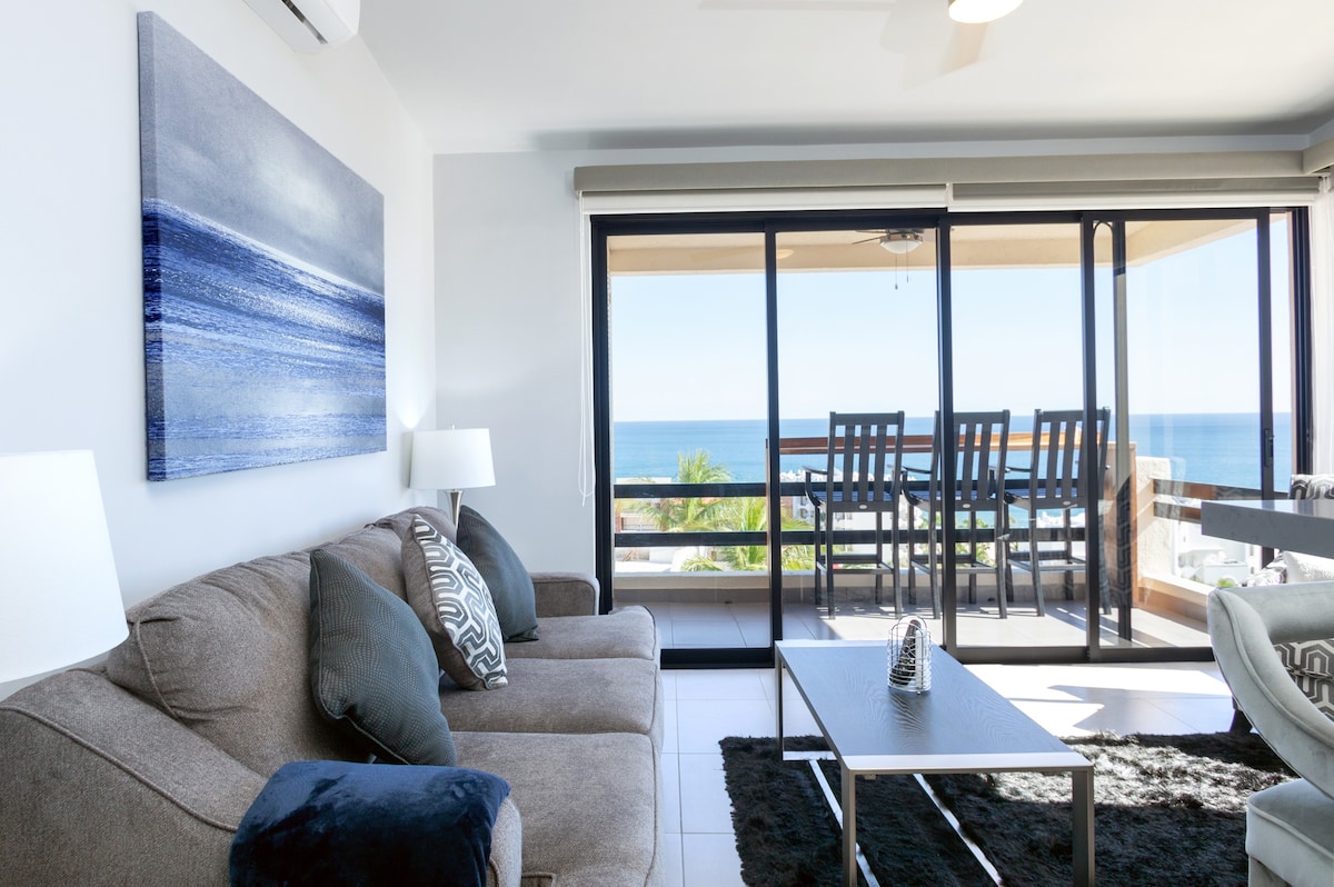 Costa Azul海滩顶层公寓I现代化2卧+游泳池